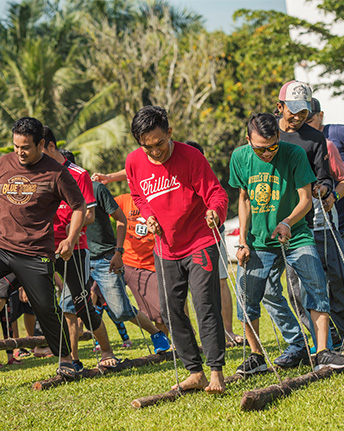 fun outdoor team building activities | Sinar Eco Resort