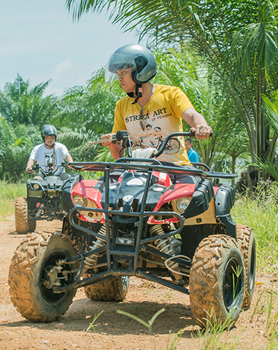 ATV adventure in Sinar Eco Resort